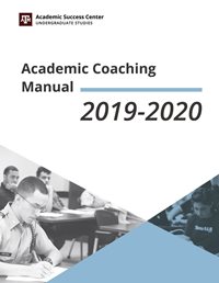 Academic Coaching Manual 2019-2020
